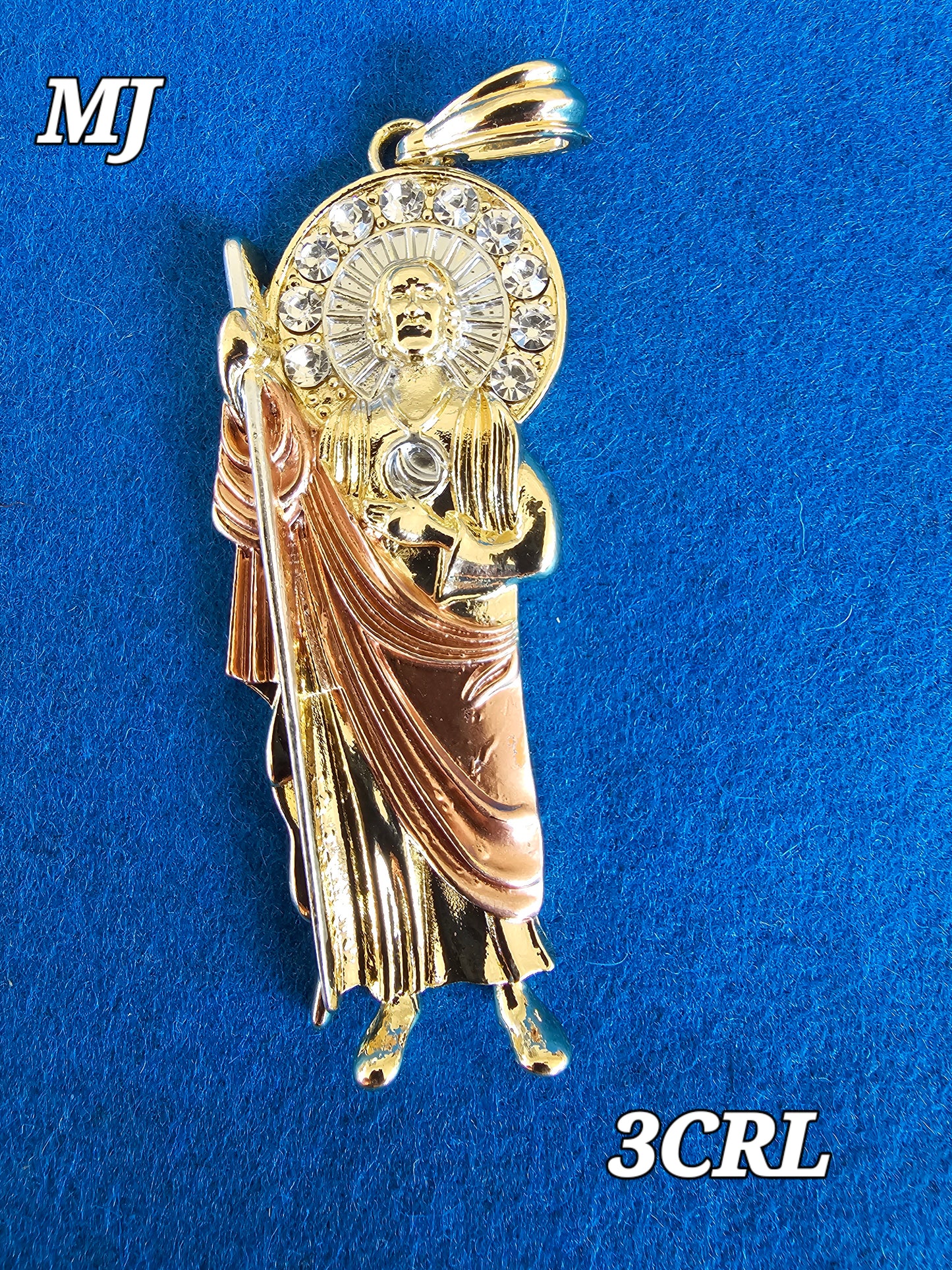 CHAIN SET MARNIER 4MM 24IN/ JUDAS TADEO PENDANT