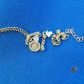 PULSERA UNISEX 8IN BAñADO EN ORO DE 14K EN 6 DIFFERNT STYLES