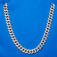 CHAIN MONACO STYLE 15MM 24IN PLATED GOLD